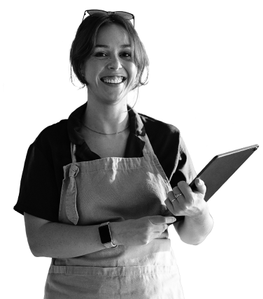 Woman at Cafe