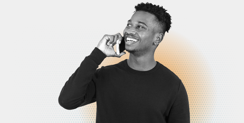 Man with phone